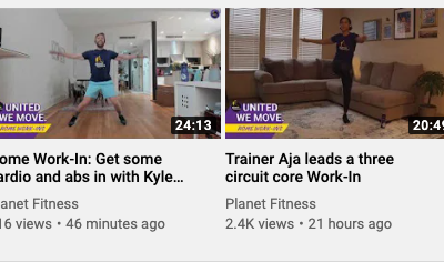 United We Move – Free Workouts from Planet Fitness