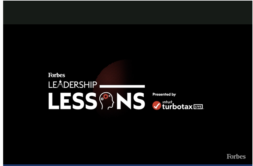 forbes leadership lessons