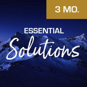 Essential Solutions 3 Month subscription card